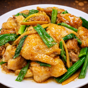 Stir Fried Fish Fillet with Ginger Shallot