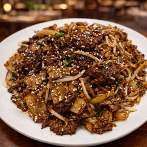 Stir Fried Flat Rice Noodle