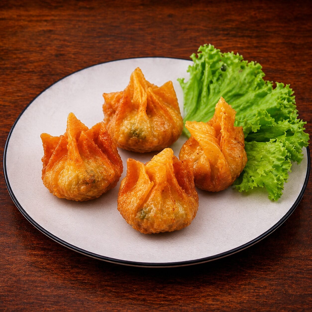 4 Crispy Wontons