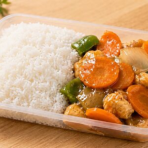 Steamed Rice Meal