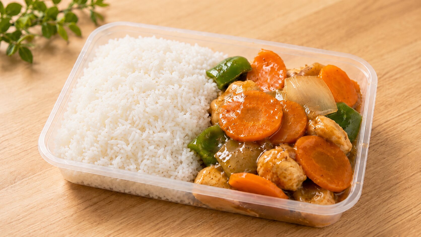 Steamed Rice Meal at Hometown Kopi